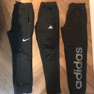 adidas and nike track pants and joggers